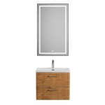 Тумба с раковиной BelBagno DUE-500-2C-SO-RN-P Rovere Nature