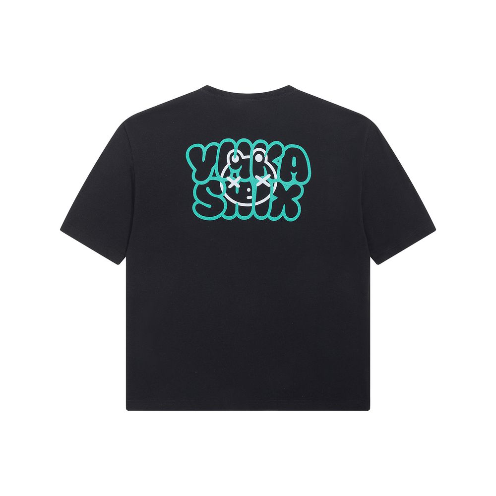 Футболка Ymkashix Logo Face черная