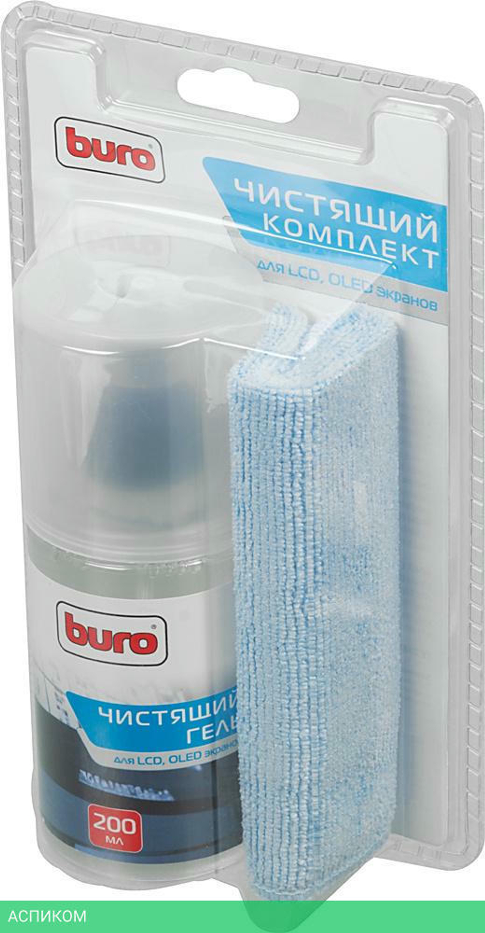 Чистящий набор для дисплеев Buro BU-Glcd