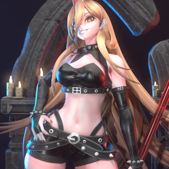 Power Goth - Chainsaw Man