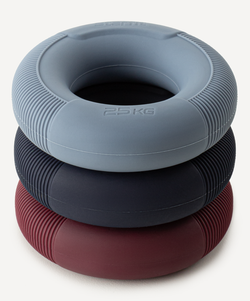 Эспандеры кистевые ES-406 Кольцо, 25, 30, 35 кг, силикагель, 3 шт