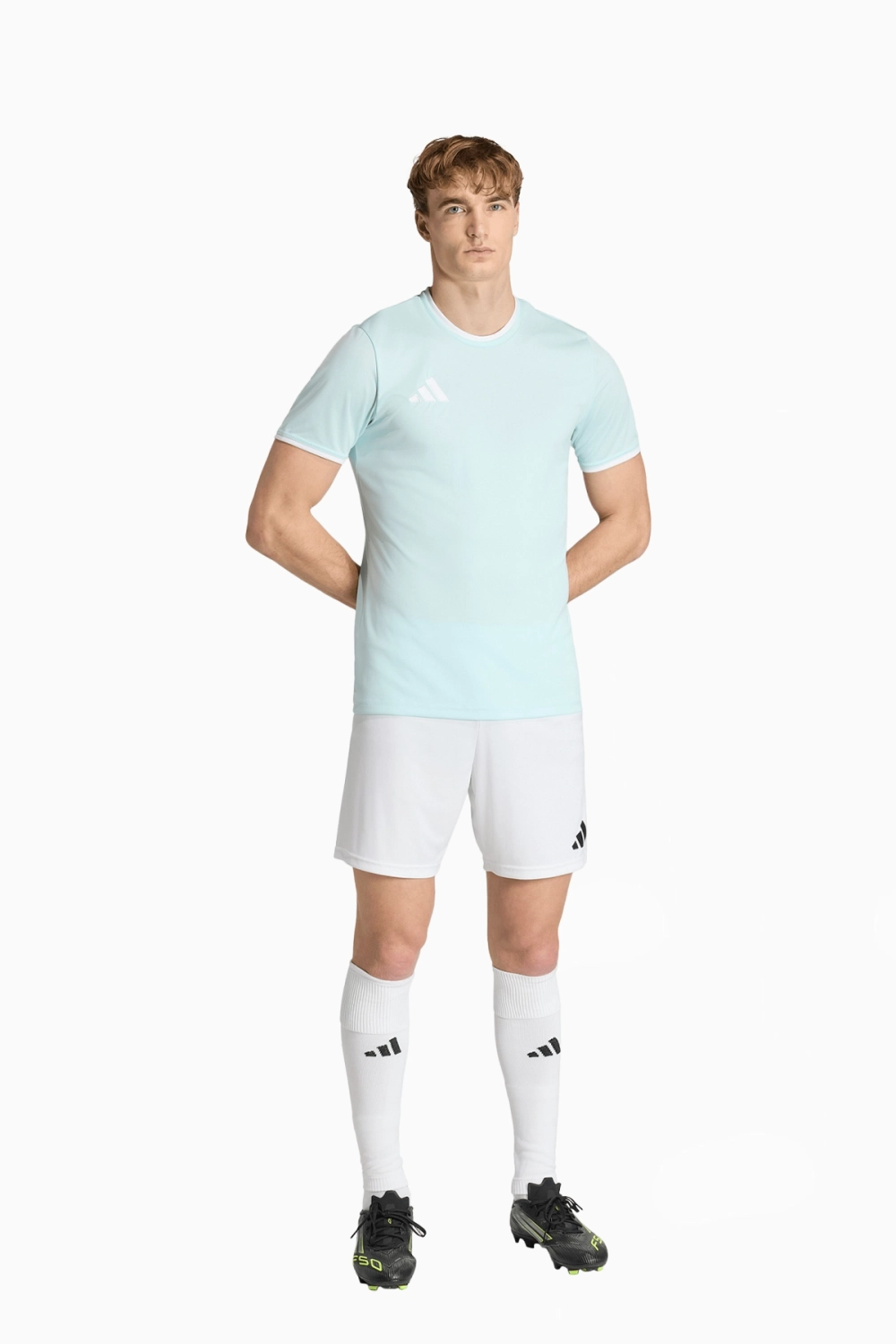 Футболка adidas Entrada 26 - бирюзовый