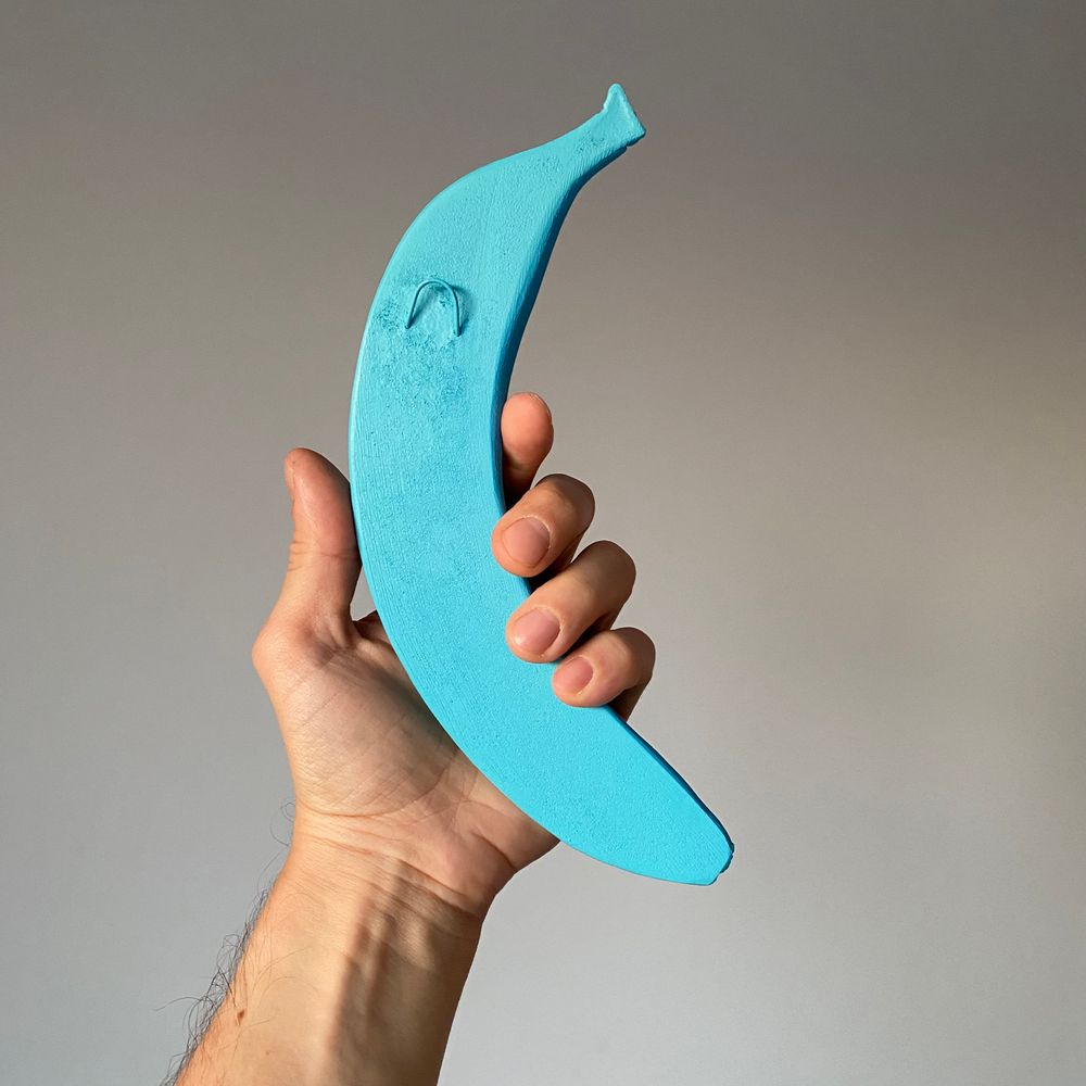 Барельеф Great Russian Wall Банан Tiffani синий