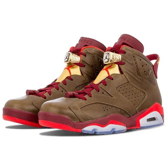 Jordan Air Jordan 6 Подвесные баскетбольные мячи Высокие Мужские