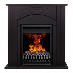 Электрокамин RealFlame Hanna DN орех с очагом Oregan 3D