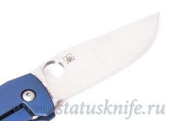 Нож Spyderco C186TIPBL Exclusive Slysz Bowie M390фотография - 6