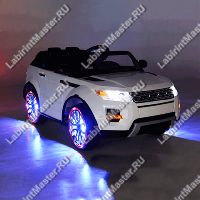 Детский электромобиль "LAND ROVER белый"