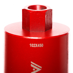 Алмазная коронка ALTECO ВТ 102х450