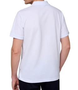 Теннисное поло Roland Garros Basic Islande - white