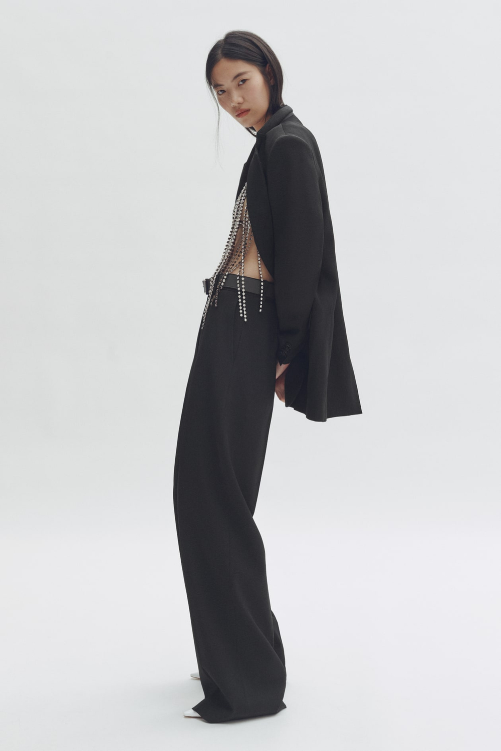 H&M - Stella McCartney Шерстяные классические брюки, черный