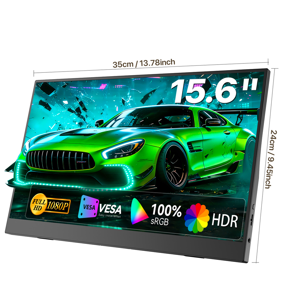 15.6" Портативный игровой монитор UPERFECT Uplays-T05 1920x1080, 60 Гц, IPS