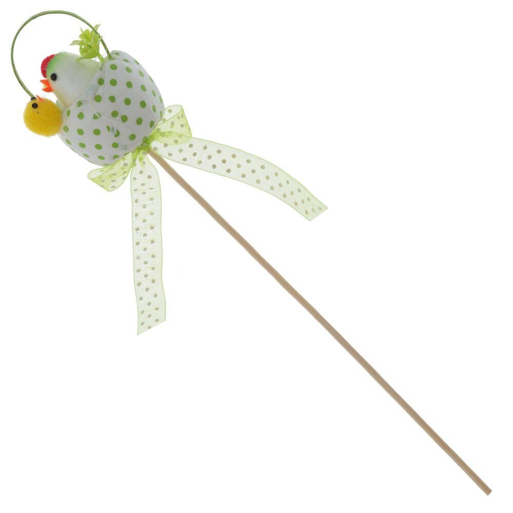 GAEM Изделие декоративное (вставка) "Яйцо пасхальное" (4*7) (блок 12 шт), L5 W5 H26 см, 4в.