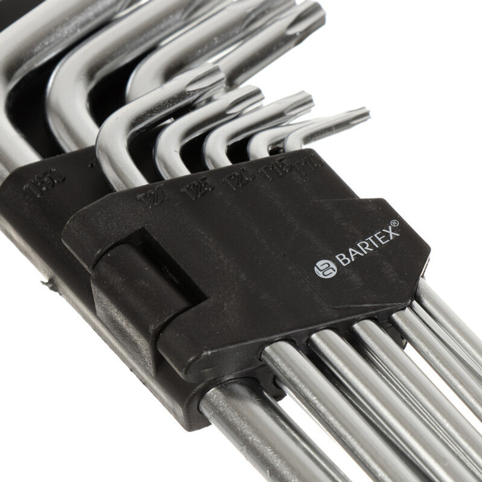Ключ шестигран, 9 пр, Bartex, Г-образный, TORХ, AI-2904003, шт