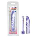 Тонкий массажер точки G Slim Softee - 13,5 см. (Цвет: фиолетовый)