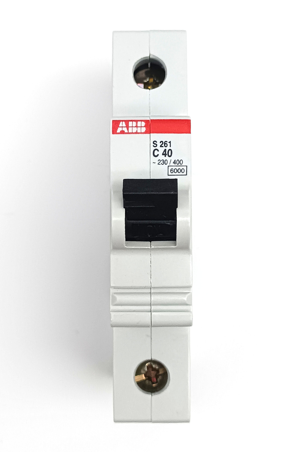 Автоматический выключатель ABB S261 C40, 40А 6кА 1п C