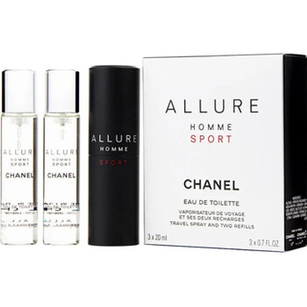 Chanel Allure Homme Sport EDT (3 x 20 ml) 60ml
