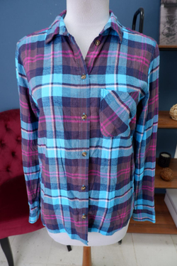 Рубашка American Eagle в клетку 46 размер