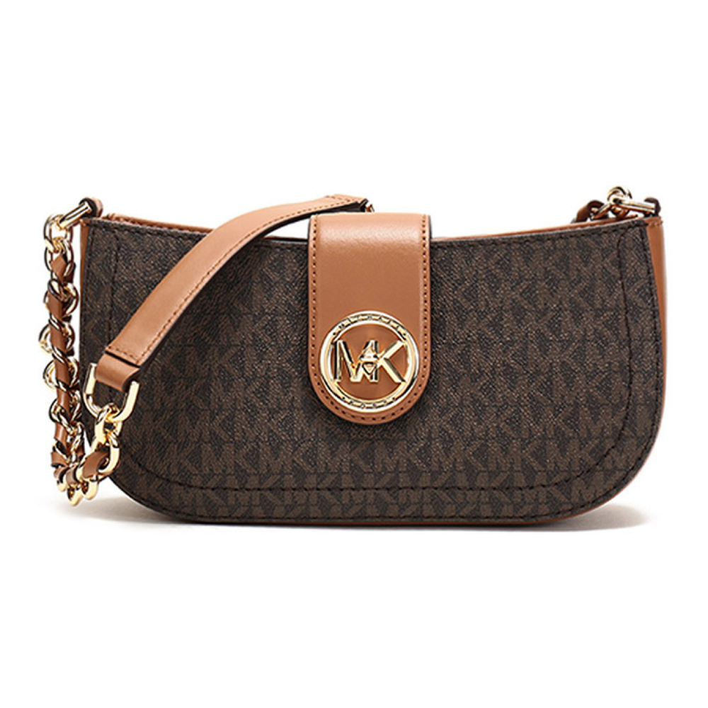 Сумка MICHAEL KORS MK Carmen Logo, 32S0GNMU0B-BRN-ACORN