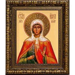 Ирина Египетская Святая мученица. Икона на холсте.