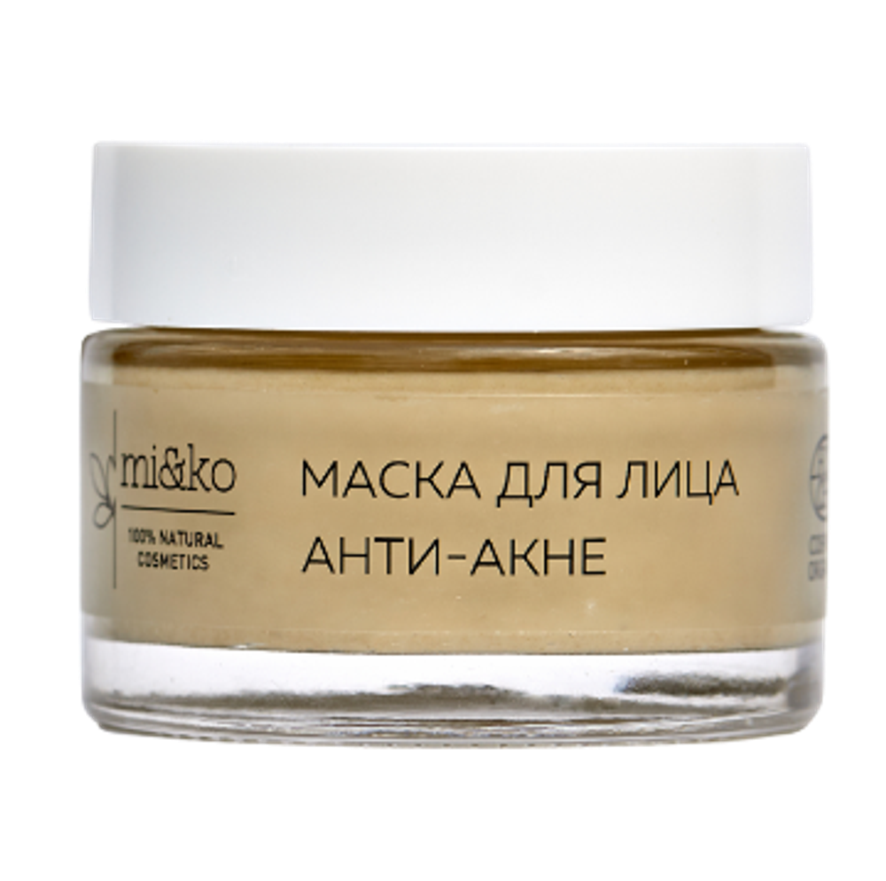 Маска для лица Анти-Акне 50 мл COSMOS ORGANIC, Mi&Ko