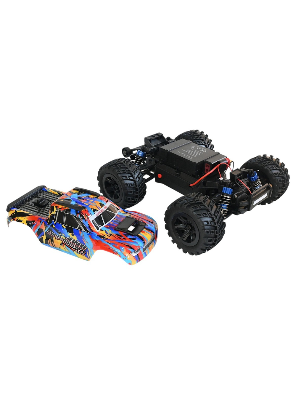 Радиоуправляемый монстр MJX Hyper Go 20208 Brushless 4WD 2.4G LED 1/20 RTR