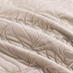 Покрывало 160х220 и наволочка 50х70 Sofi De MarkO Мелисса светло-бежевое