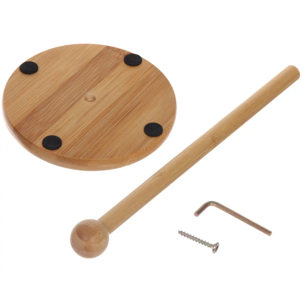 Держатель для бумажных полотенец из бамбука «SHEF» 30см, круглый