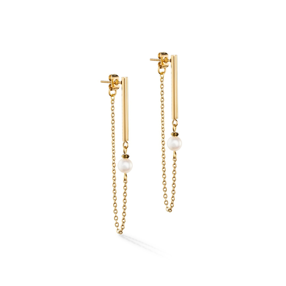Серьги Coeur de Lion White-Gold 1113/21-1416