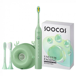 Щетка зубная электрическая Xiaomi D3 All-care Sonic Electric Toothbrush, зеленый