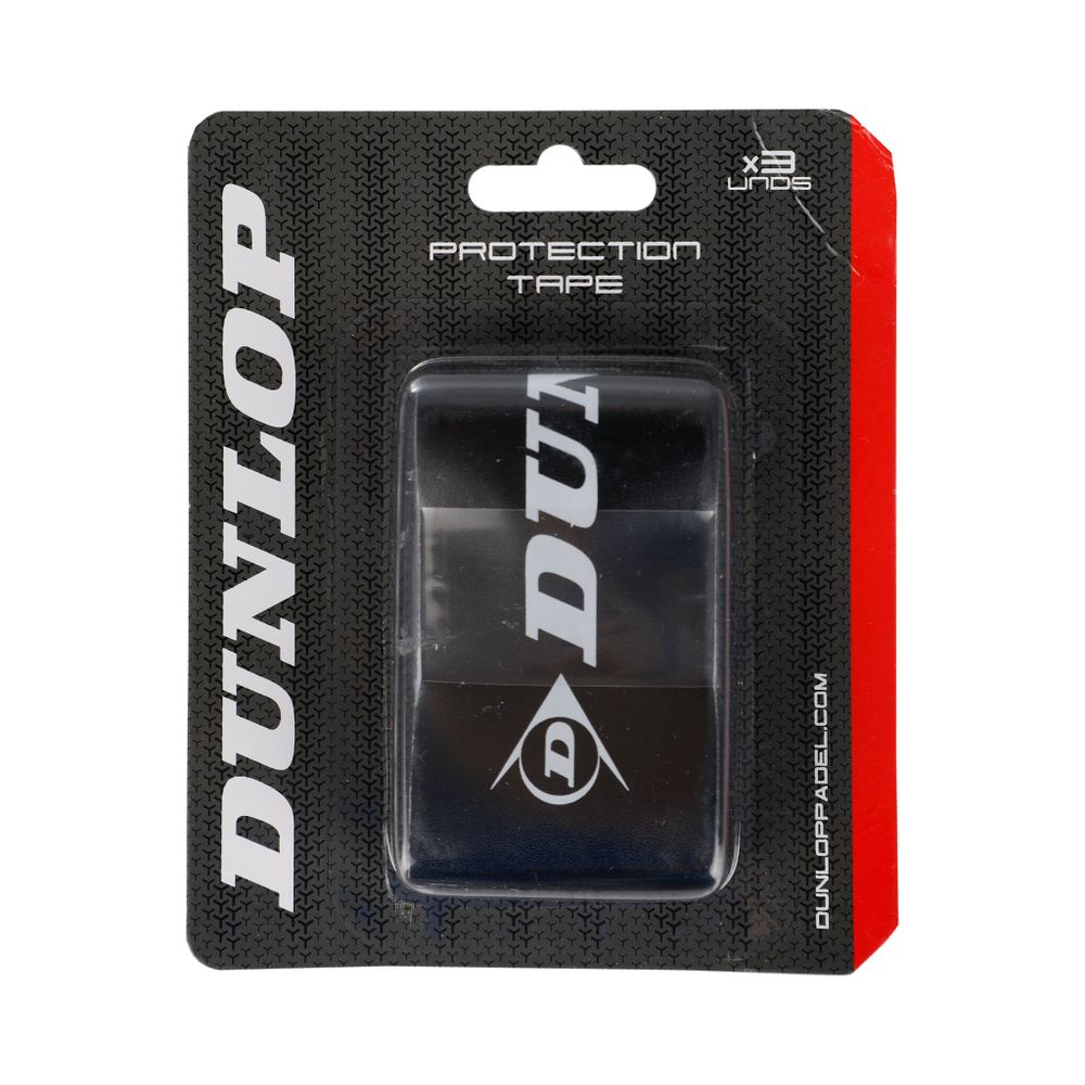 Теннисная ракетка Dunlop Padel Protection Tape Racket Saver Tape - Black