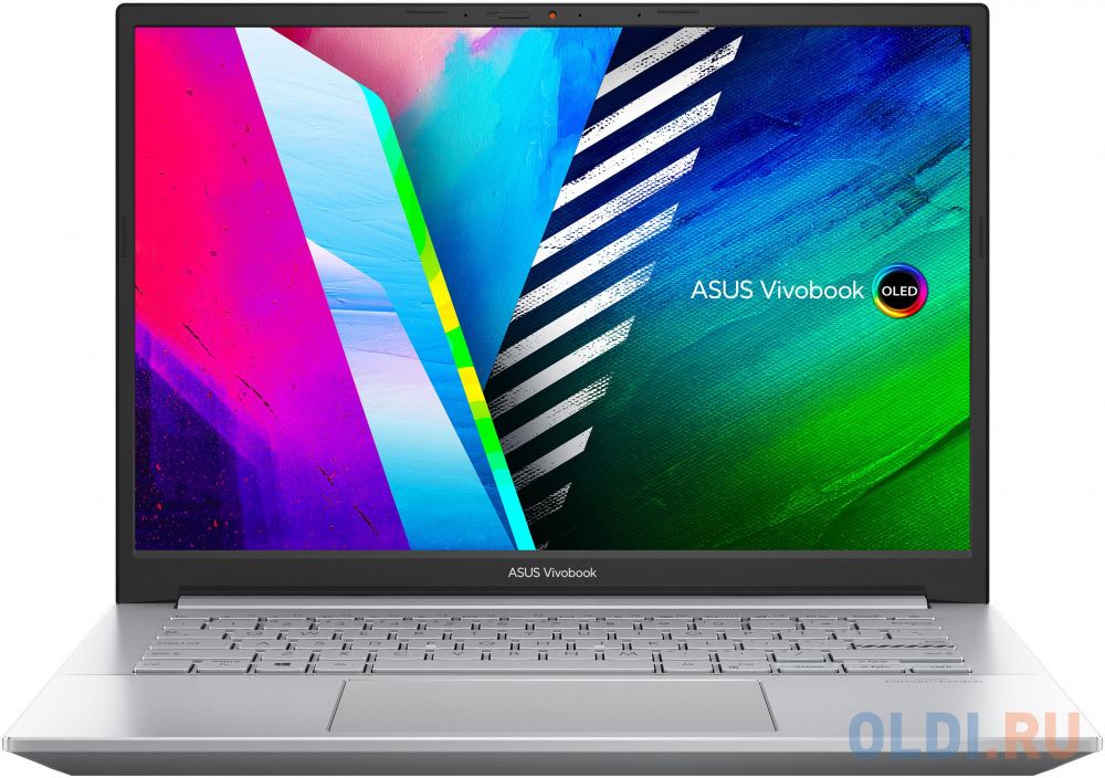 Ноутбук ASUS VivoBook Pro 14 OLED K3400PA-KP112W 90NB0UY3-M02070 Intel Core i5 11300H, 3.1 GHz - 4.4 GHz, 8192 Mb, 14&amp;quot; WQXGA 2560x1600, 512 Gb SSD, DVD нет, Intel Iris Xe Graphics, Windows 11 Home, серебристый
