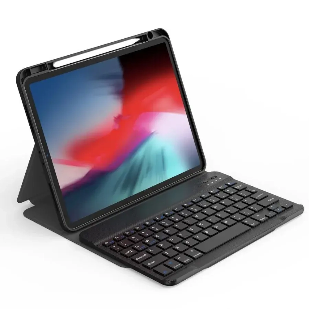 Чехол-клавиатура WIWU Protective Keyboard для Apple iPad 10 (10.9) 2022 русская раскладка (черный)