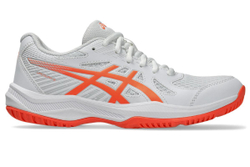 Женские кроссовки для бадминтона/сквоша Asics Upcourt 6 - white/vivid coral