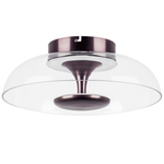 809200 Люстра CELESTA LED 24W 1200LM КОФЕЙНЫЙ/ПРОЗРАЧНЫЙ 3000K