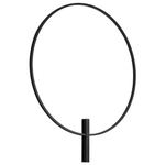 738587 Бра UNDINE 28W LED 1300LM ЧЕРНЫЙ 3000K