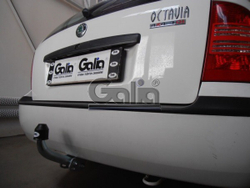 Фаркоп оцинкованный Galia S087A для Skoda Octavia седан, купе, универсал, Volkswagen Golf IV универсал 1997-2005(паспорт и сертификат в комплекте)(без электрики)