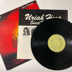 Винтажная виниловая пластинка LP Uriah Heep Sweet Freedom (Япония 1973) (Без Оби)