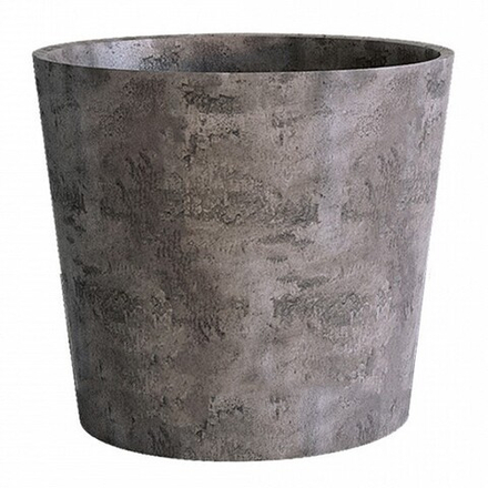 Кашпо CRATER CONCRETE GREY DARK D100 H110