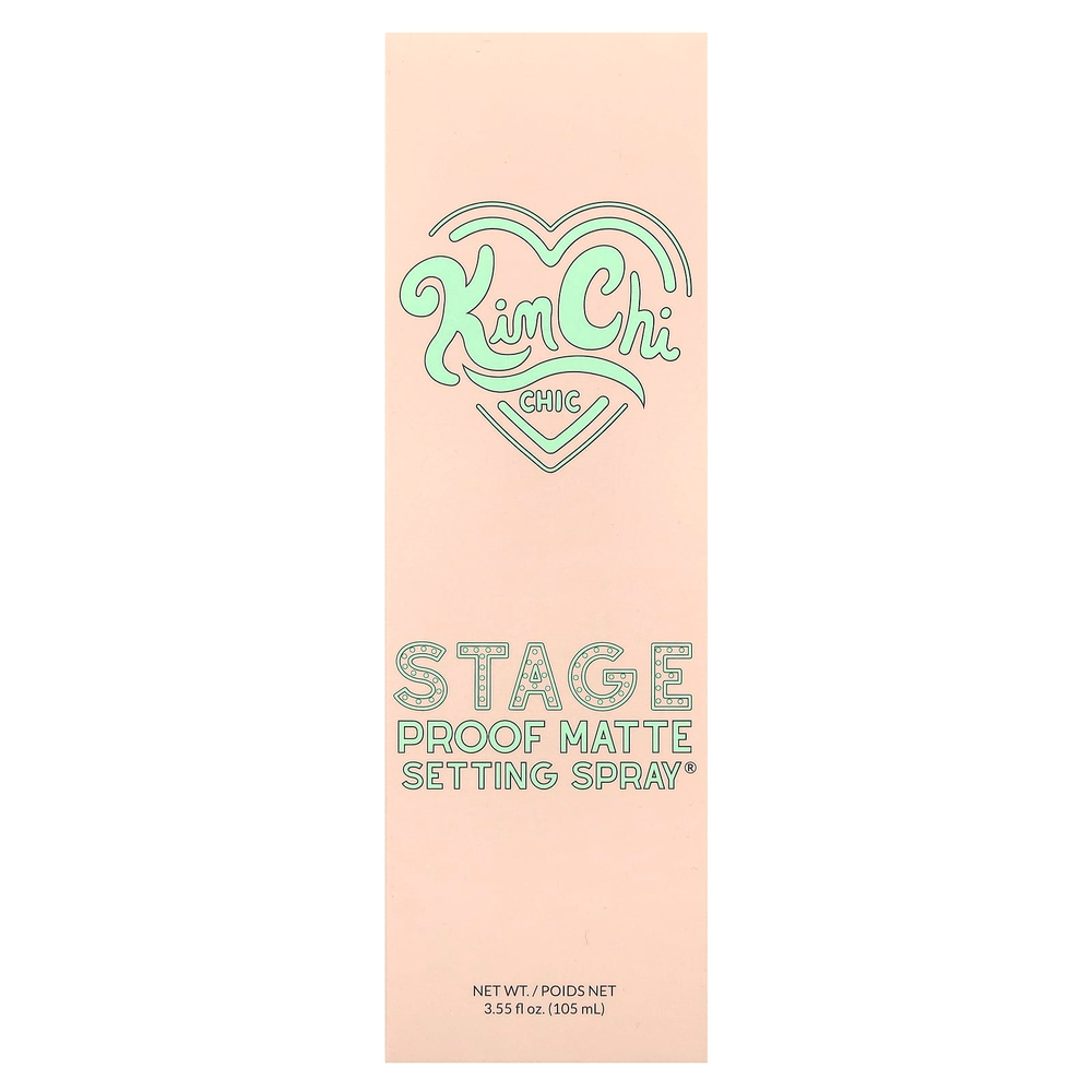 KimChi Chic Beauty, Stage Proof Matte Setting Spray®, 01 матовый финиш, 105 мл (3,55 жидк. унц.)