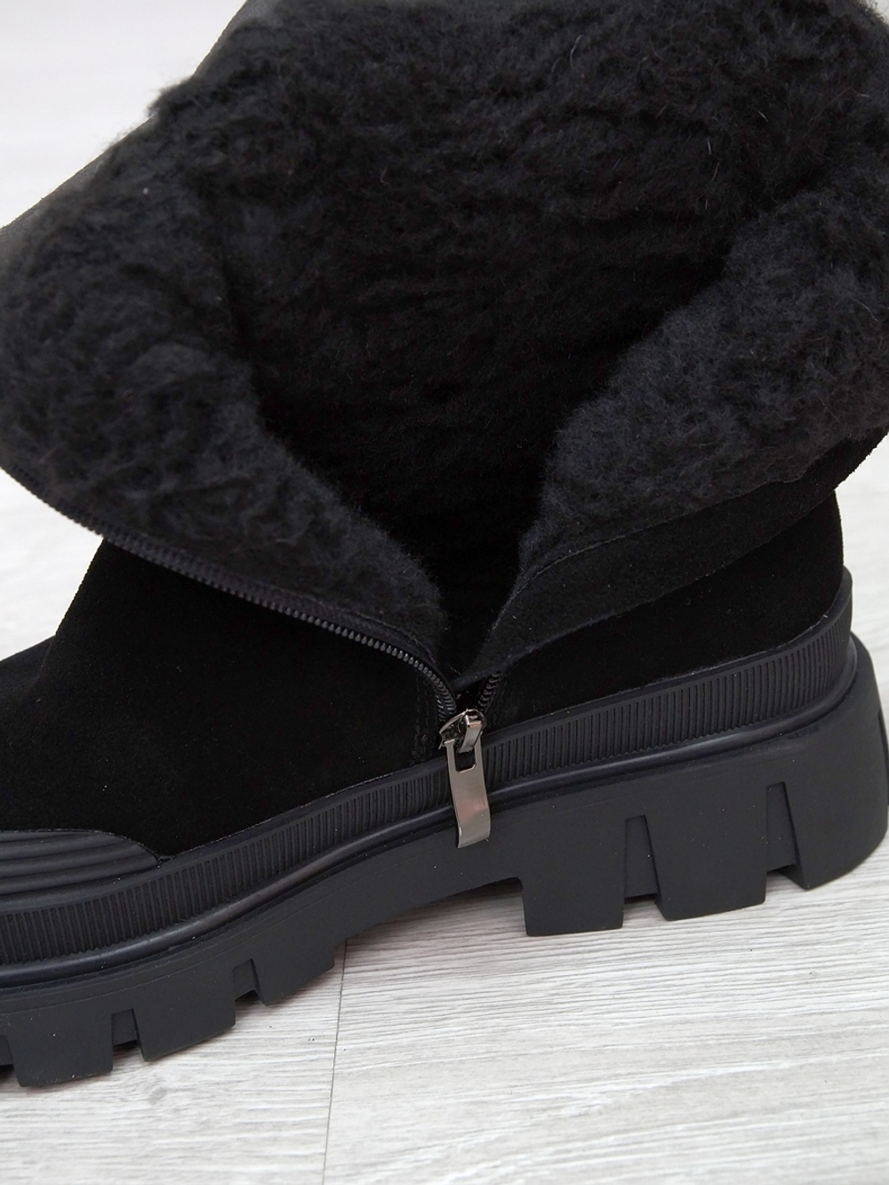 Полусапожки женские зимние