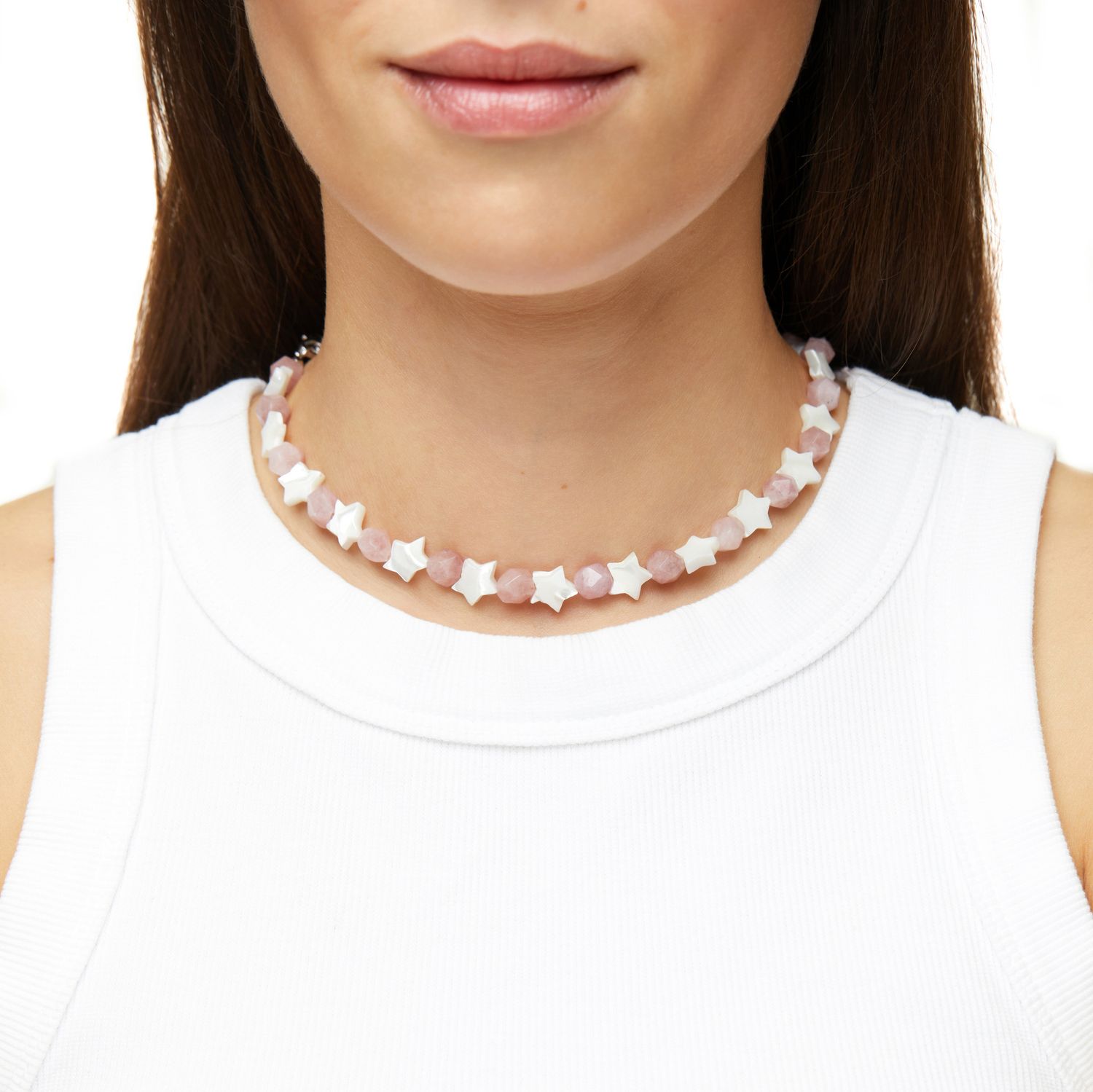 Колье Candy Star Necklace – Beige