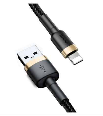 USB cable lightning PVC 1m Ubik UL04AB 2А black