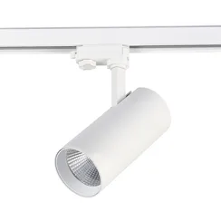 ST661.536.40 Св-к трек. Белый LED 1*40W 3000K 3 200Lm Ra>90 38° IP20 L190xW85xH265 165-265V ТРЭЙС