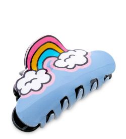 MR- 22 Заколка-краб для волос «Радуга» Mark Rita