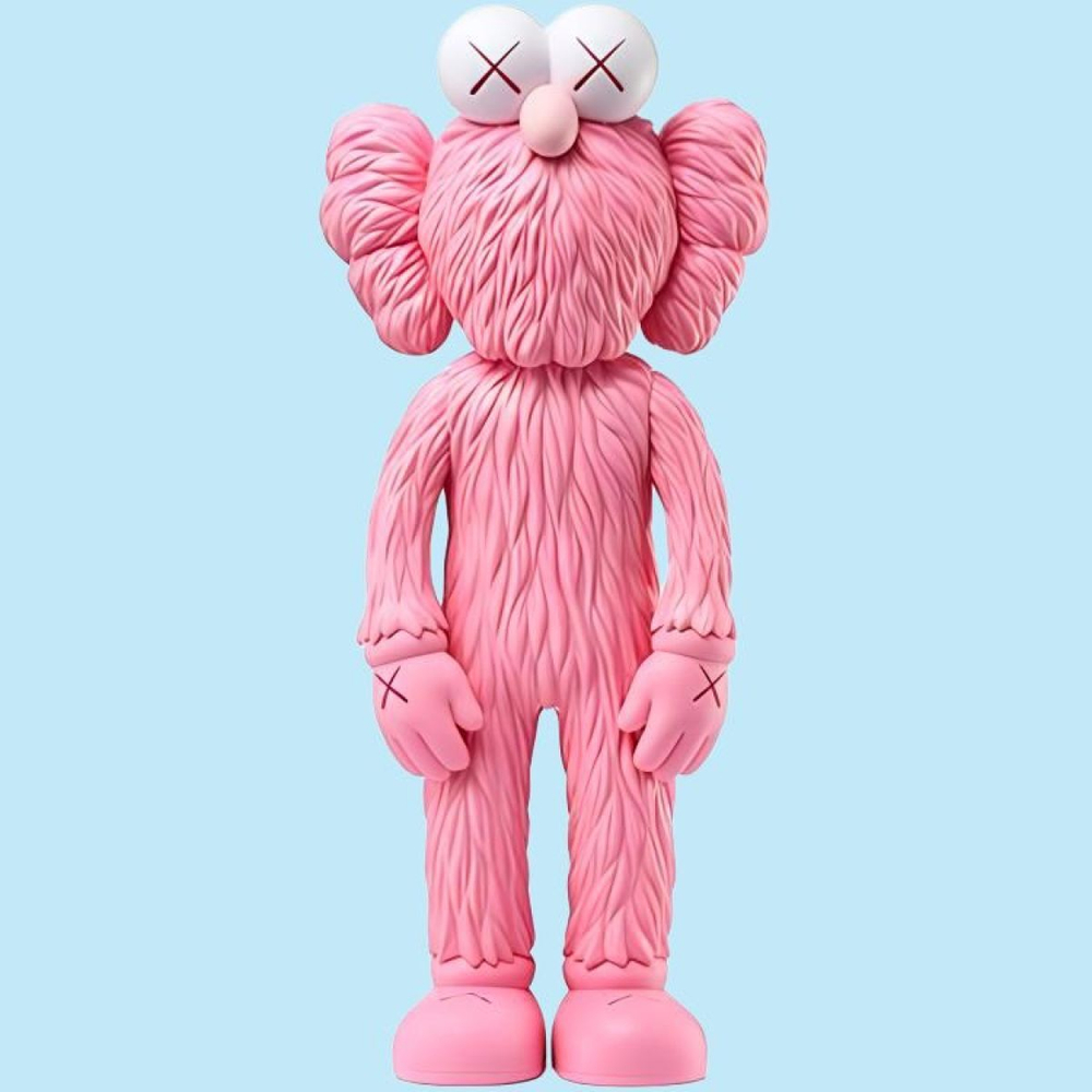 Дизайнерские игрушки KAWS BFF Open Edition Vinyl Figure Pink 33cm, 4530956572048
