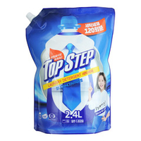 Жидкое средство для стирки в мягкой упаковке Сила 5 ферментов KMPC Top Step Laundry Detergent 2,4л