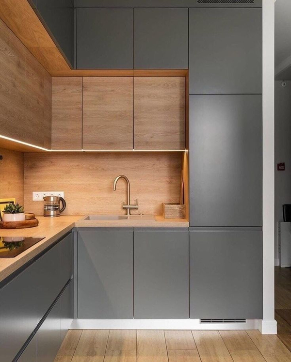 Примеры современных дизайнов кухонь из интернета