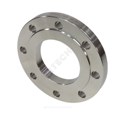 Фланец сталь нержавеющая AISI 304 плоский Ду 50 Ру16 тип 01 ряд 1 исп. B HXCX