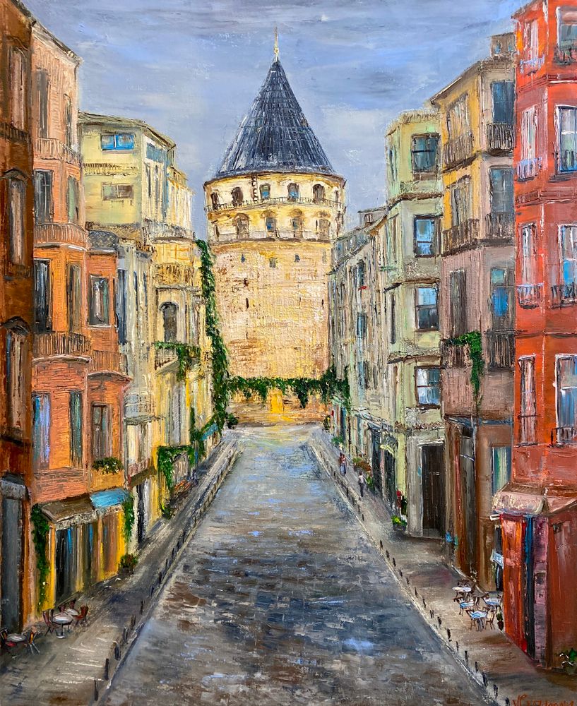 Картина «Стамбул. Галатская башня»
