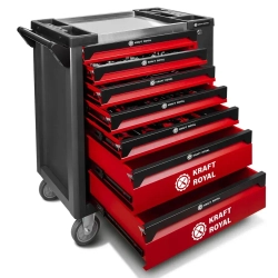 Набор ручных инструментов в стальной тележке ( 250пр. ) FORCEKRAFT-KRAFT ROYAL FK-55314